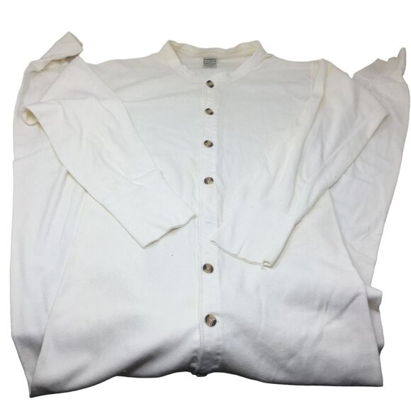 The Original Arizona Jean Company Size Large Cotton Button Up Long Sleeved Rompe - Picture 1 of 5